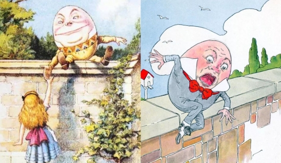  It turns out we've spent years being lied to... Humpty Dumpty is not an egg 