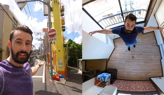 People were left stunned after seeing how claustrophobic 'Japan’s tiniest apartment' is