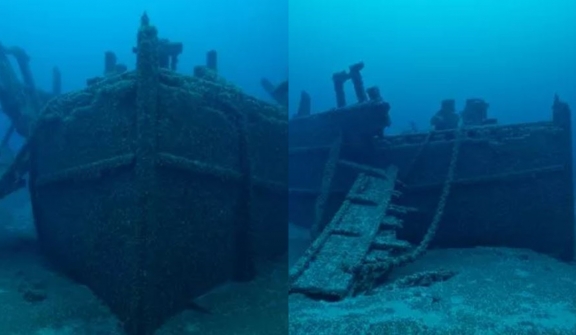 Missing ship, sunk in storm nearly 130 years ago found untouched at bottom of lake