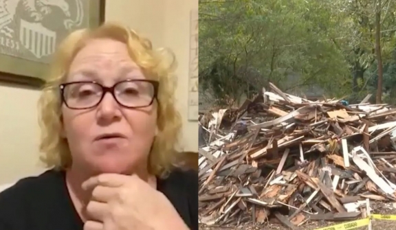 Woman returns home from holiday to find her home mistakenly demolished