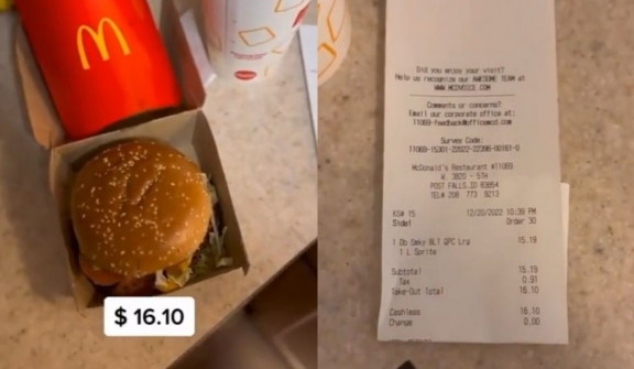 $16 McDonald’s meal leaves fans furious for charging 'crazy' $16 for burger, fries and soda