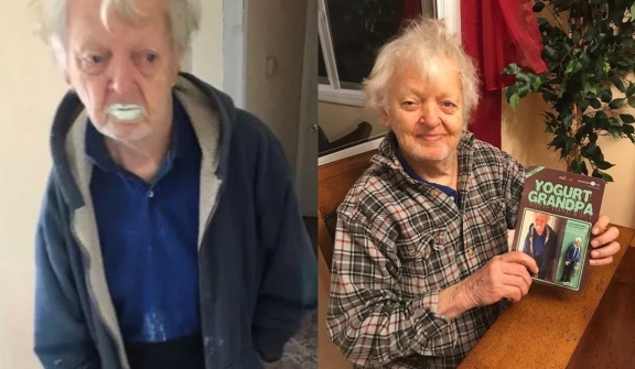 Grandad, who became a meme after accidentally eating half a tub of paint, has passed away 