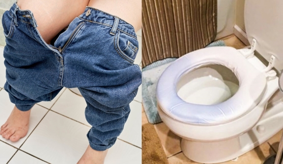 People are just now realizing the reason why toilet seats are suddenly turning blue