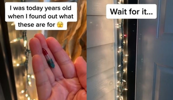 People are just discovering what the red Christmas light is really for