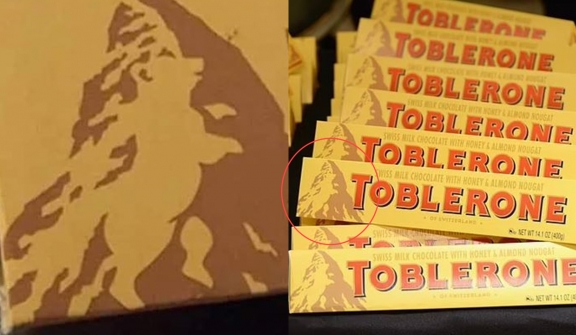 Thousands stunned after child's discovery on Toblerone bars