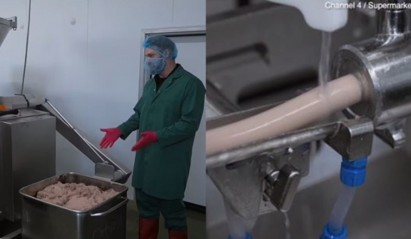 Viewers left sickened after learning how vegetarian sausages is actually made