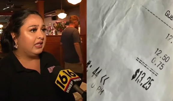 Restaurant sues customer who tips $3,000 to waitress for 13$ meal 