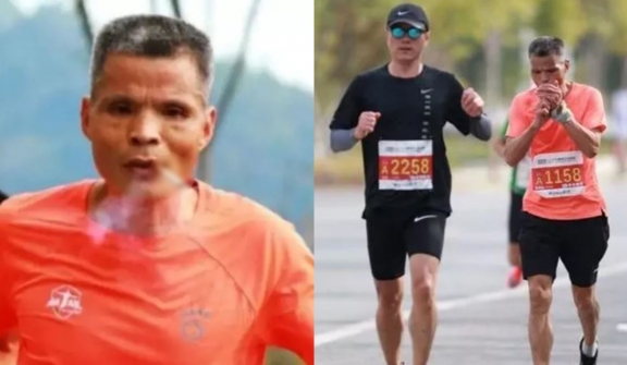 Marathon runner disqualified after being spotted chain-smoking throughout entire race