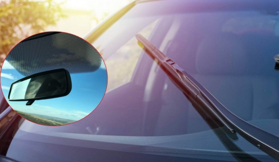 What black dots on car windscreen really mean