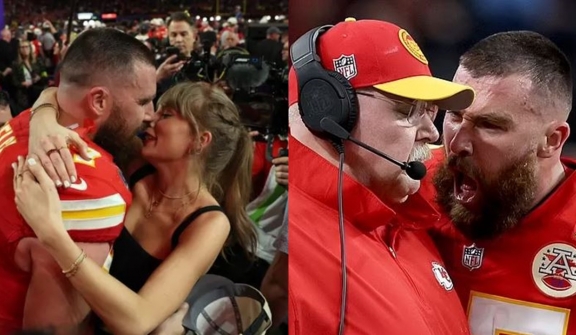 Taylor Swift fans call for breakup with Travis Kelce after his outburst at Super Bowl