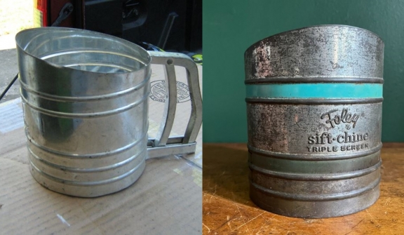 Foley flour sift vintage metal: A timeless kitchen essential