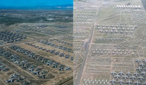 World's largest aircraft boneyard has over 4,000 planes