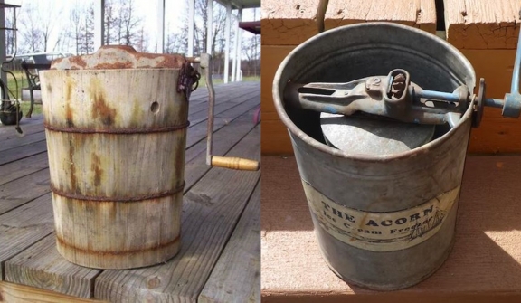 Old-style ice cream makers: a journey into the evolution and fading of traditional ice cream making