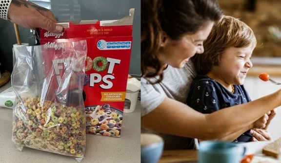 Mum stunned after spending $10 on 'half empty' bag of Froot Loops