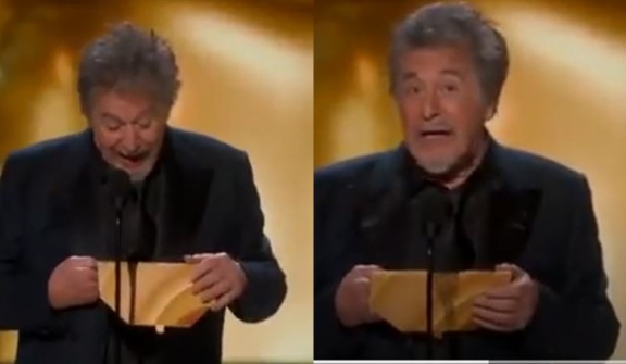 Al Pacino left viewers baffled after he announced Oppenheimer's win at the Oscars