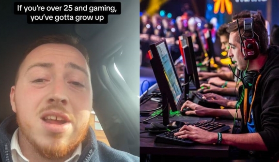 Man claims gamers over 25 need to 'grow up' and Internet divided 