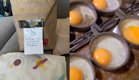 Pregnant woman angry and hungry after McDonald's staff note on her order 