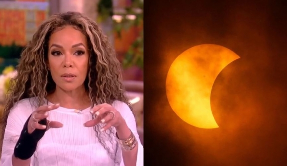 View's Sunny Hostin sparks  debate after saying climate change caused the solar eclipse