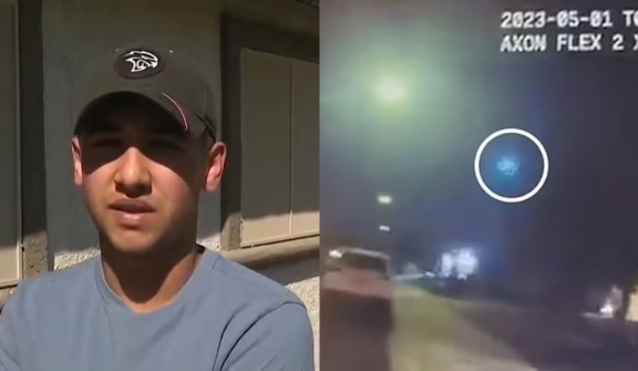 Teen stunned after spotting eight-foot-tall 'demon creature' in backyard 