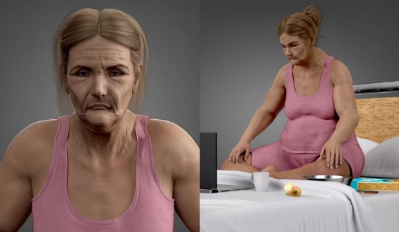 Grotesque model shows what happens to remote-workers in 70 years 