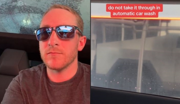  Man takes Cybertruck through automatic car wash despite Tesla's warning