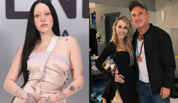  Noah Cyrus responds to rumors of 'love triangle' with mom Tish and Dominic Purcell