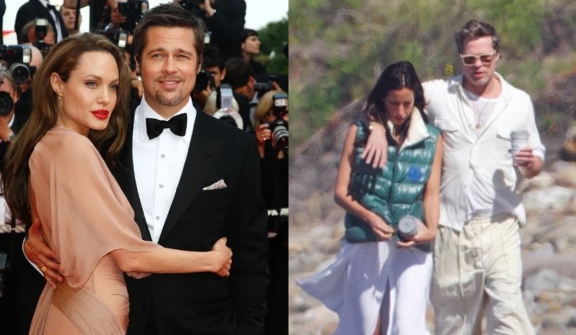  Brad Pitt spotted enjoying a romantic beach date with Ines De Ramon amid legal battle against Angelina Jolie