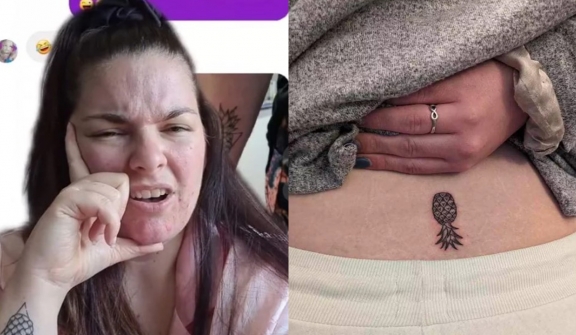 People lost their mind after discovering true meaning of pineapple tattoo