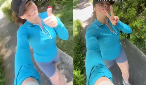Woman reveals the effectiveness of noise-canceling AirPods while running through active shooting
