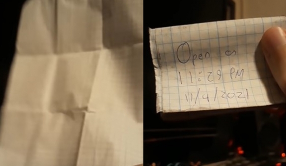  YouTuber reveals the mysterius of a decade-old high school note