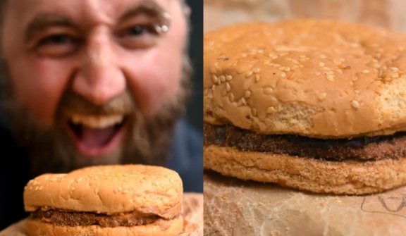 Man leaves viewers stunned after showing what McDonald’s burger looked like after being kept since 1995