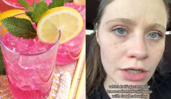 Internet stunned after realizing what flavor pink lemonade actually is