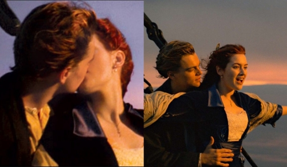 Kate Winslet opens up about the iconic Titanic kiss with Leonardo DiCaprio