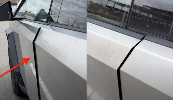 Elon Musk responds to criticism of Cybertruck door panel gap