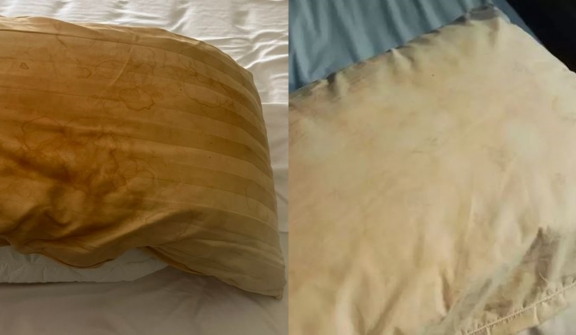 Yellowed pillows sparks debate, but why so many people love their old pillows 