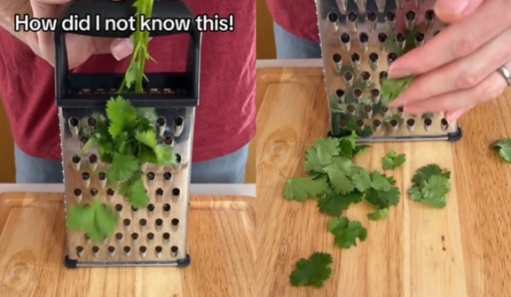 Cooker shares tip with cheese grater hack to help save space in your cluttered kitchen