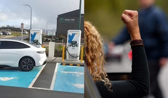 EV driver criticized for 'self-entitled' behavior at charging station