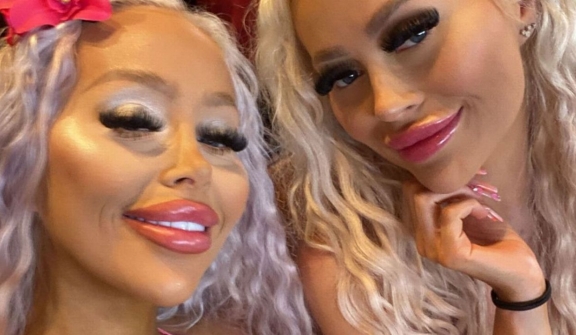 How twins spent £160,000 on surgery to resemble Barbie dolls