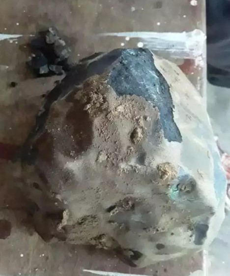 Man becomes an instant millionaire as meteorite crashes through his roof 2