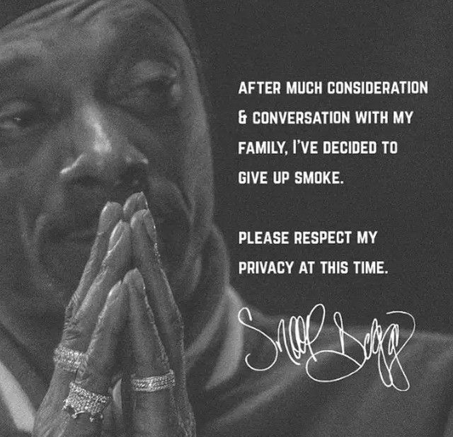 Image Credit: Instagram/@snoopdogg