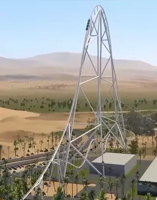 World's tallest and fastest roller coaster sends riders reaching speeds of up to 150 mph 1