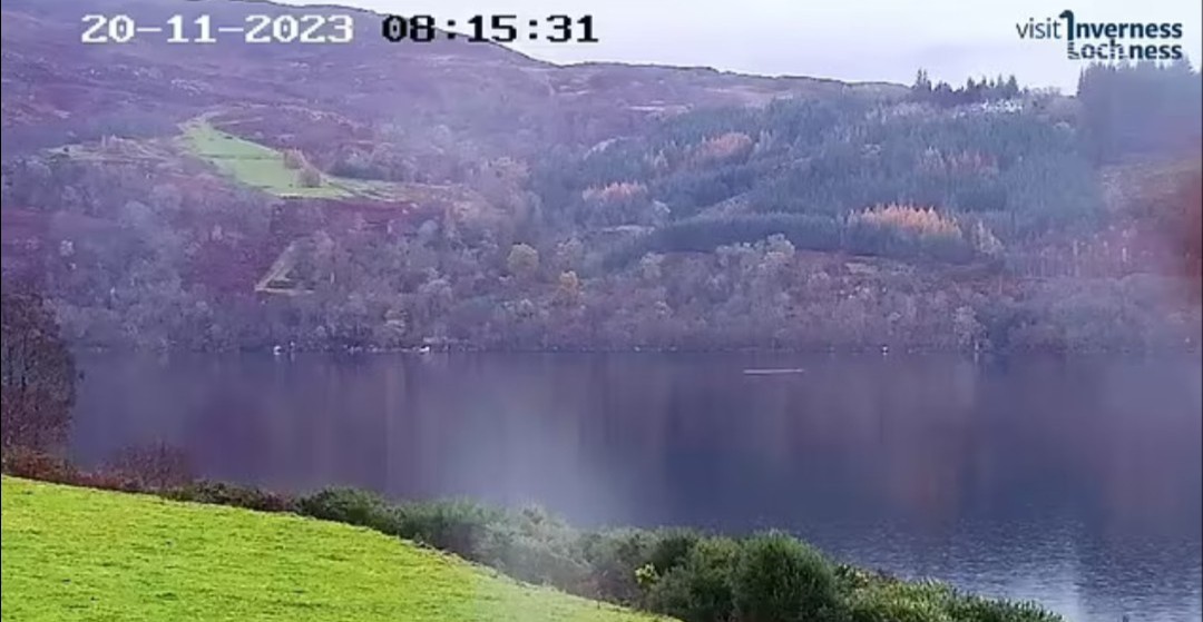 Footage captured of 'Loch Ness monster' moving 'like a torpedo' before disappearing on the surface? 2