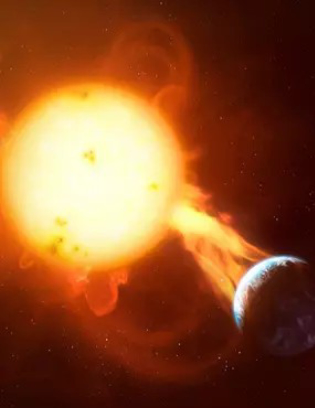 Massive solar storm forecasted to strike Earth that could cause radio and internet blackouts 1