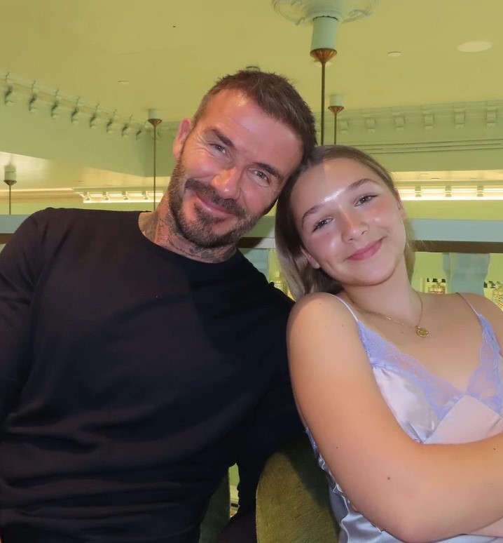 David Beckham's daughter faces divided opinions after wearing unconventional slip dress 3
