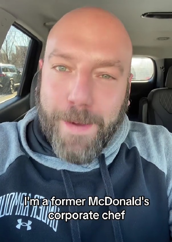 Former chef of fast food chain McDonald's reveals the truth about the ingredients in the company's French fries. Image Credit: TikTok/@chefmikeharacz