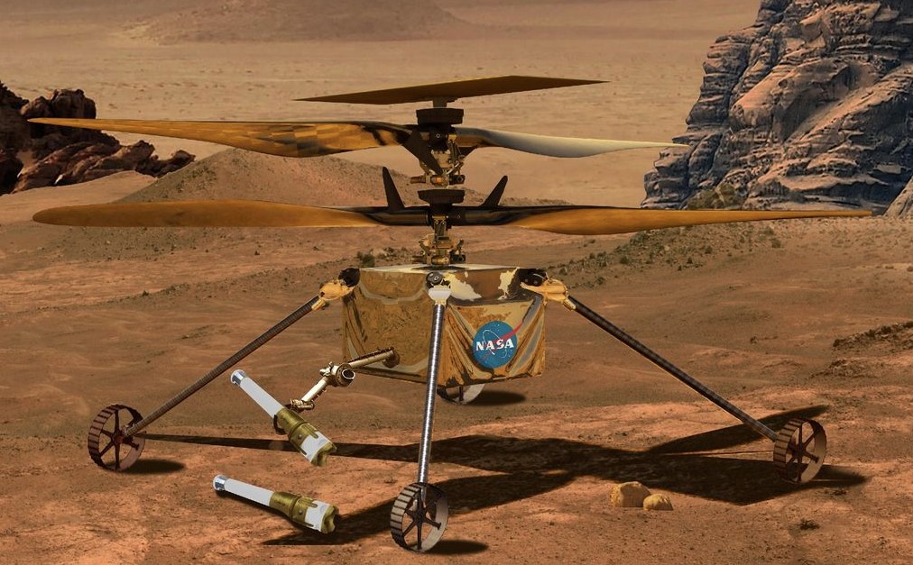 Nasa helicopter suddenly discovers mysterious debris 'otherworldly' on the surface of Mars 4