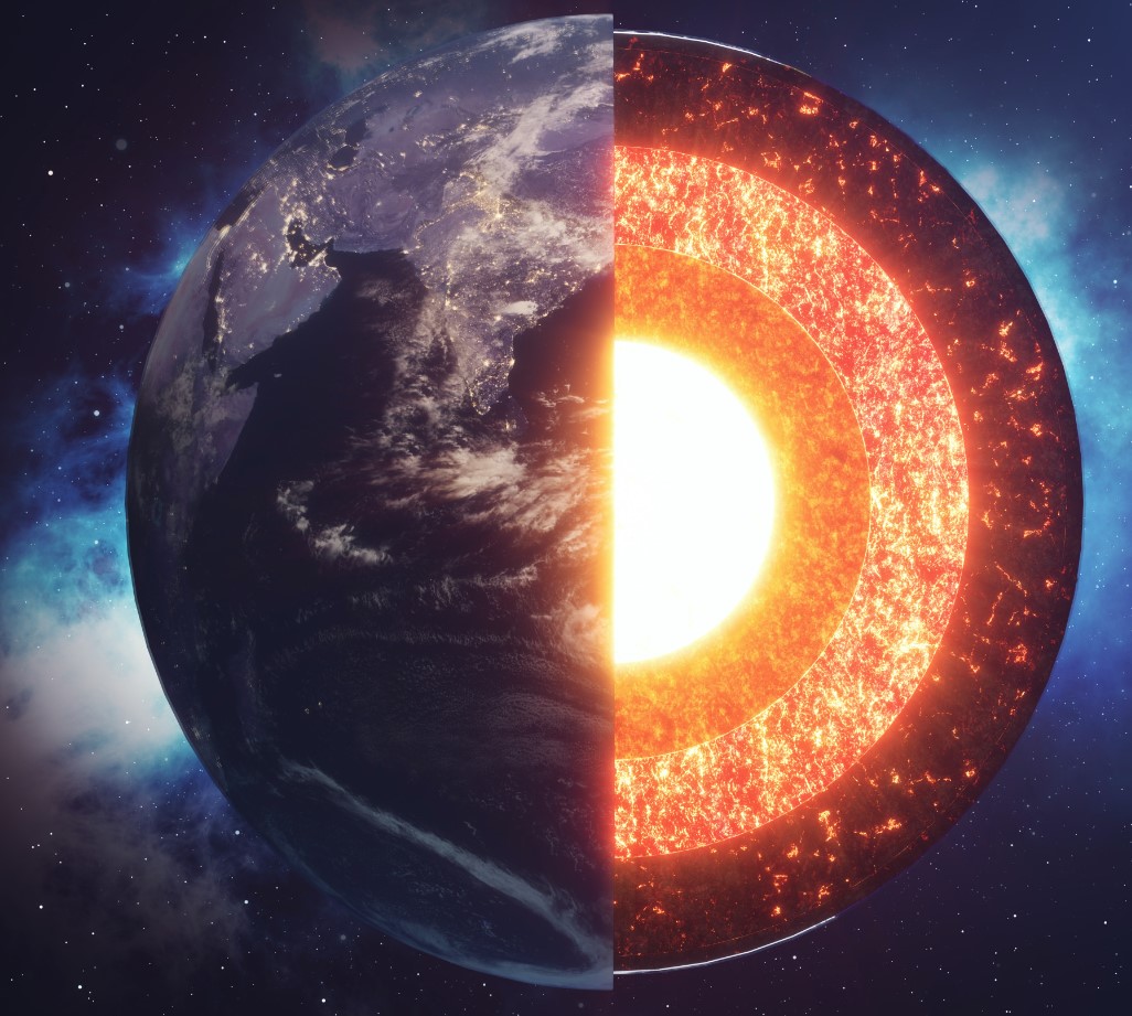 Professor Hao Ding at Wuhan University highlights Earth's structural dynamics, revealing a highly heterogeneous density structure due to its rhythmic behavior, which is crucial for day duration. Image Credit: Shutterstock