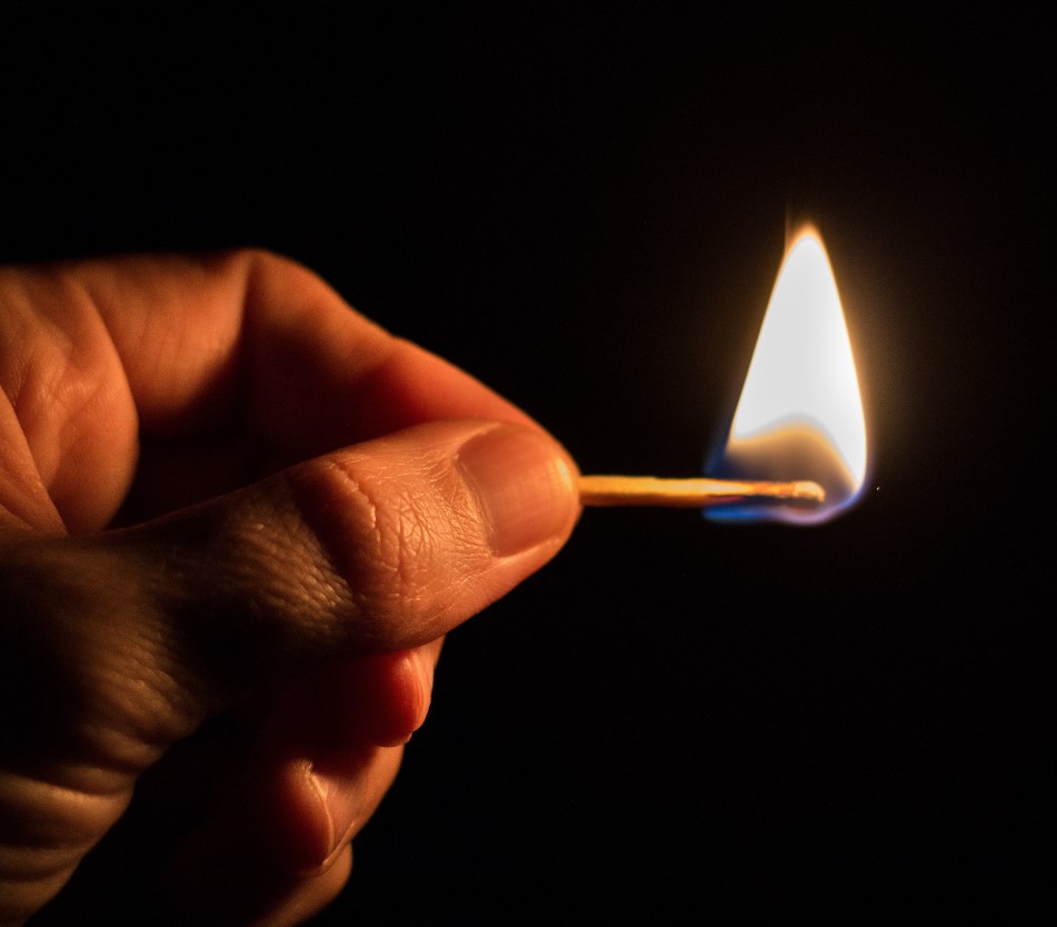 Matches, first used in China in the 6th century, evolved from sulfur-tipped sticks to modern, safer matches in the 19th century. Image Credit: Getty