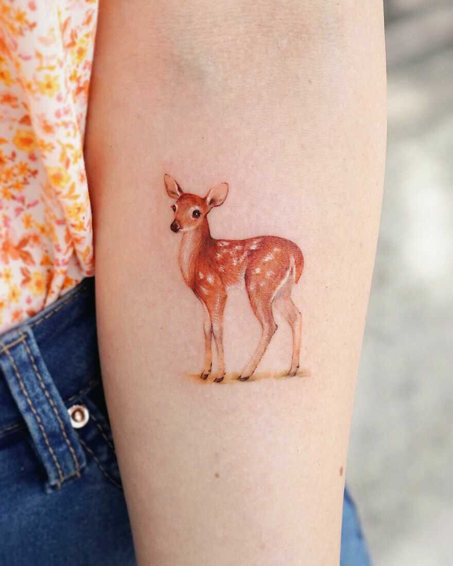 13+ adorable animal tattoos you must try 10