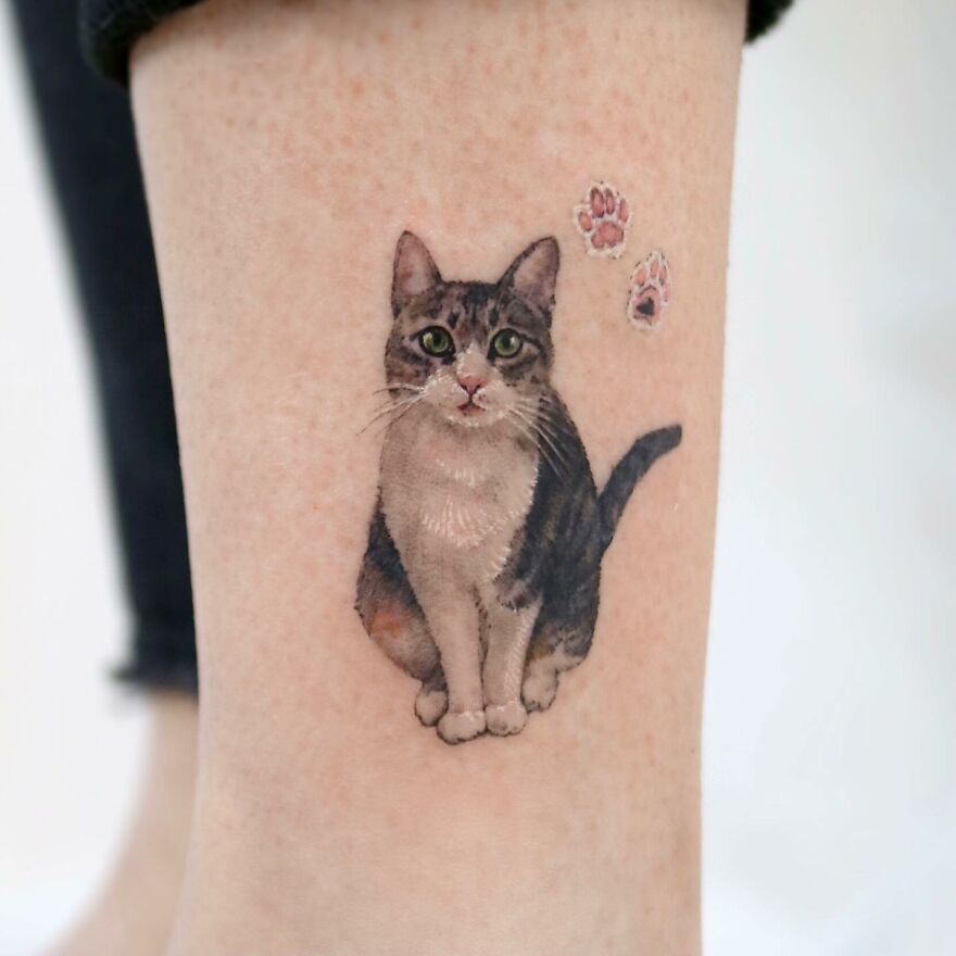 13+ adorable animal tattoos you must try 1